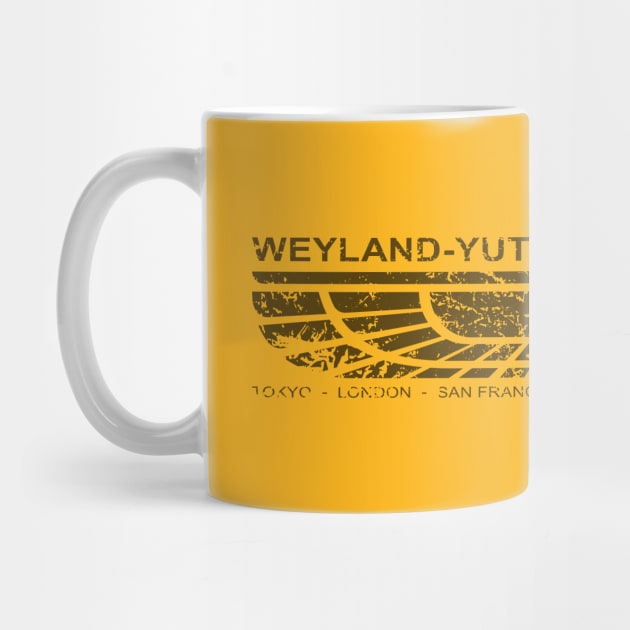 Weyland-Yutani Corp Emblem (black) by GraphicGibbon